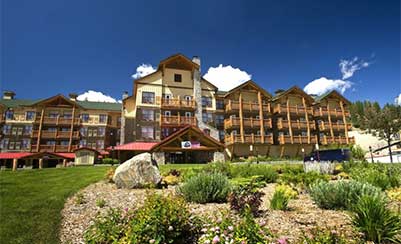 a photograph of the convention hall and hotel site in Kimberly for the 2022 Grand Lodge communication in June.